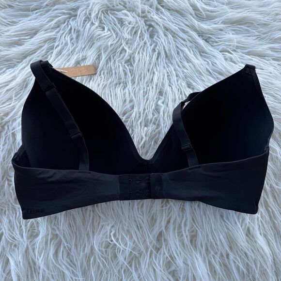 Skims Wireless Form T-shirt Bra Onyx Size 38DD - Picture 2 of 8